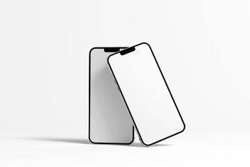 Smartphone Mockup Template for UI Design and App Presentation