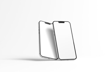 Smartphone Mockup Template for App and UI Design Presentation
