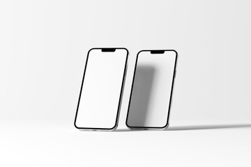 Smartphone Mockup Template for App and UI Design