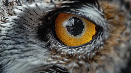 Majestic Owl in Nature. Graceful beauty in the wild