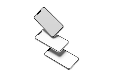 Minimal Smartphone Mockup Template for Professional Design Presentations