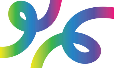 Fototapeta premium Abstract Background with Color Lines Pattern. Colorful Rainbow Abstract Gradient Shape. Vector illustration. EPS 10/AI