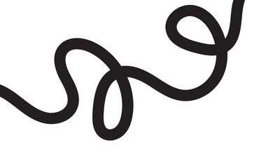 Obraz premium Abstract Background with black Lines Pattern. black Rainbow Abstract Shape. Vector illustration. EPS 10/AI