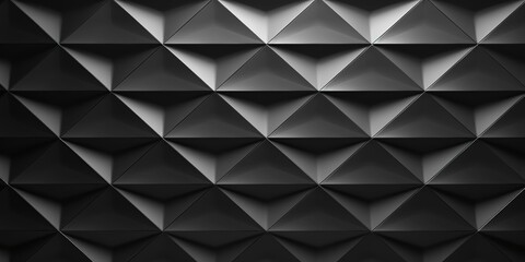 Obraz premium A wall with a pattern of triangles , background.