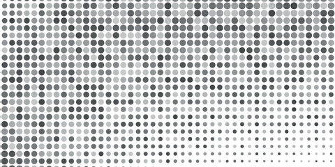 Light Silver, Gray vector seamless template with crystals, rectangles. Abstract gradient illustration with rectangles. Pattern for trendy fabric, wallpapers.