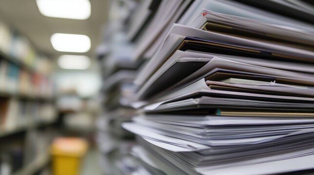 Searching through organized library archives for research materials and academic whitepapers.