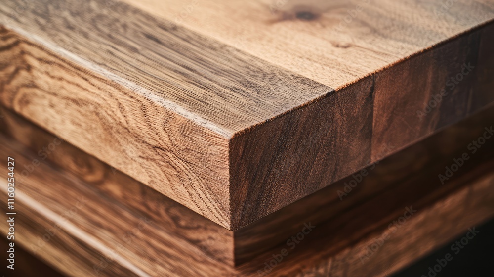 Poster solid wood board close-up with empty copyspace for text or branding on natural grain background