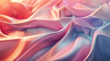 Obraz premium Harmonious Petal Dance. A vibrant and colorful floral art creation