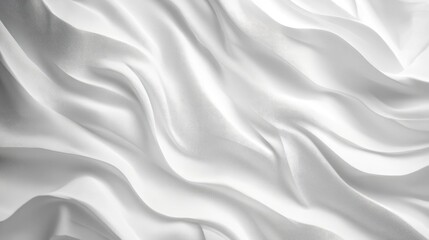 Fototapeta premium Elegant White Textured Fabric Background for Stylish Mockup and Display Designs