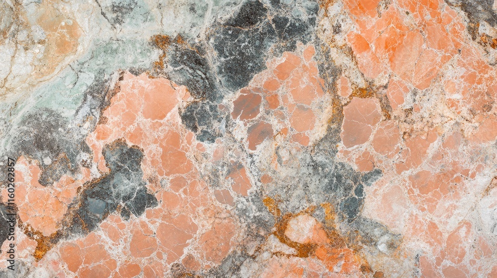 Poster coral abstract weathered grunge stone background with textured patterns and copyspace for creative d