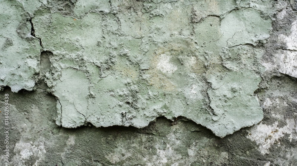 Poster close up of weathered soft green cement texture for use as a natural background or surface design el