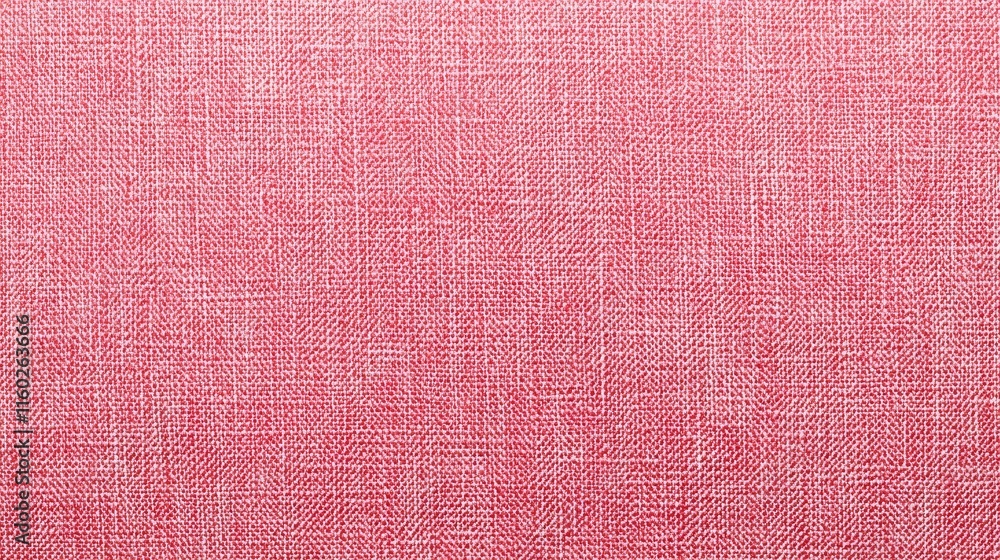Poster coral pink soft textured fabric background with empty space for design or product placement in a sty