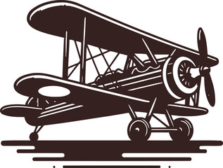 airplane isolated on white