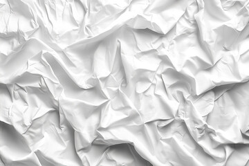 Obraz premium Textured White Wrinkled Paper Background With Abstract And Artistic Appearance