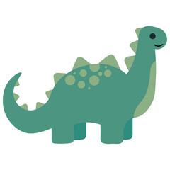 Cute Dinosaur Illustration