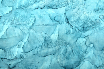 abstract art background of streaks in blue