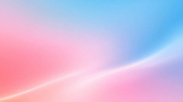 Minimalist pastel pink and blue gradient