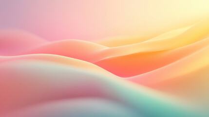 Pastel waves with warm and cool tones, ideal for soft designs