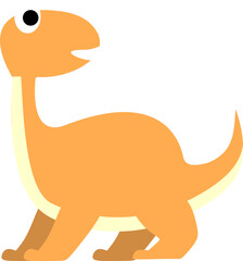 Cute Dinosaurus Illustration