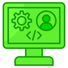 Program  Icon Element For Design