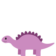Cute Dinosaur Illustration