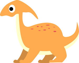 Cute Dinosaurus Illustration