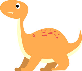 Cute Dinosaurus Illustration