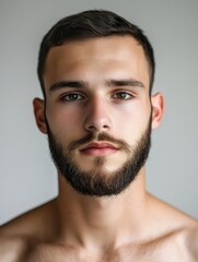 Fototapeta premium Man with beard