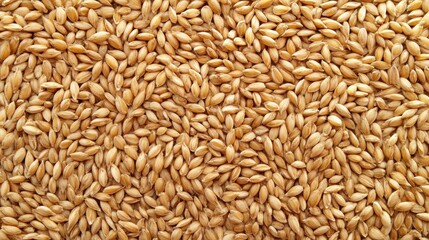 Fototapeta premium Close-up of Barley Grains - A Nutritious Food Source