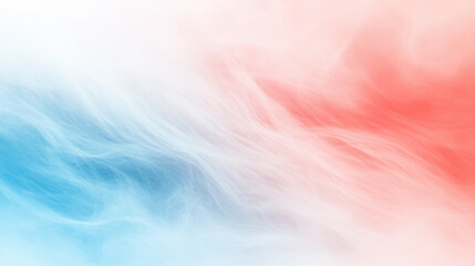 Airy gradient with vibrant red and blue swirls, ideal for wallpaper or copy space