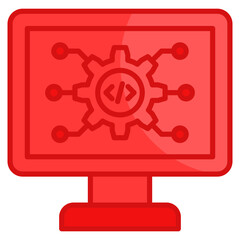 Obraz premium Automation Icon Element For Design