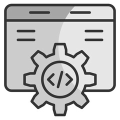 Code  Icon Element For Design