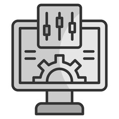 Configuration  Icon Element For Design