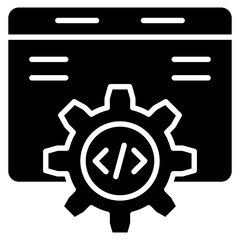 Code  Icon Element For Design