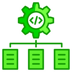 Orchestration  Icon Element For Design