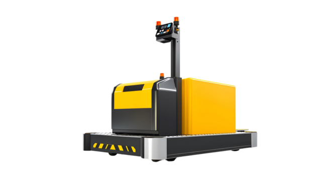 Automated Guided Vehicle, Warehouse Robot, AGV, Industrial Transport, Smart Logistics, Modern Techno