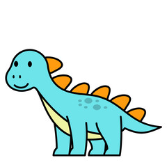 Dinosaur Cute Illustration