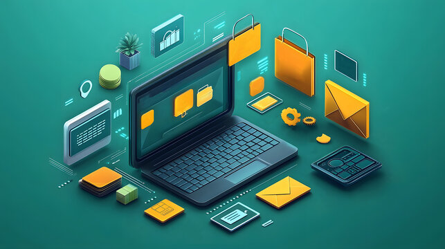 Conceptual design of online retail marketing, multichannel approaches with apps, social networks, and email campaigns