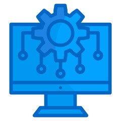 Algorithm  Icon Element For Design