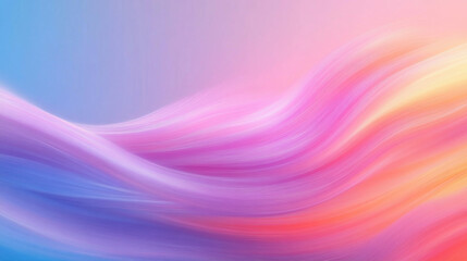 Flowing Gradient of Pink and Purple Hues with Soft Transitions