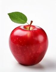 "Glossy Red Elegance: A Fruit Icon"