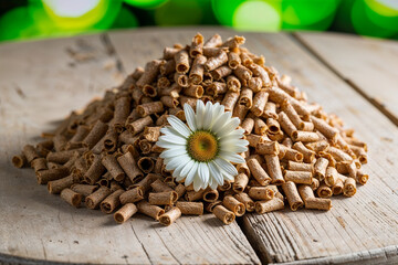 Eco Pellets: A Symbol of Renewable Energy and Life