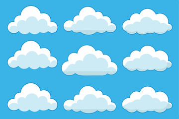 Cloud Vector and Illustrations for Graphic Design