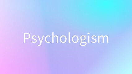 Psychologism のグラデーション背景イラスト