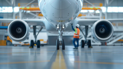 Aviation engineering airplain construction 