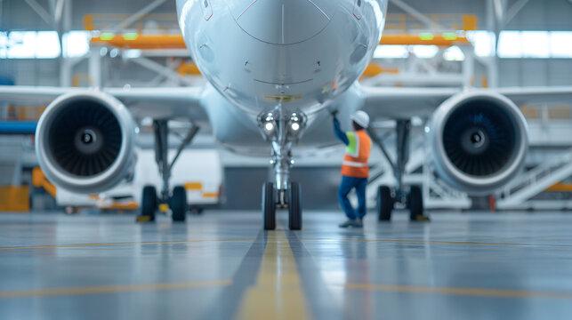 Aviation engineering airplain construction 