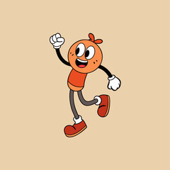 cartoon character of a person