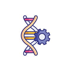 Genetic Engineering vector icon