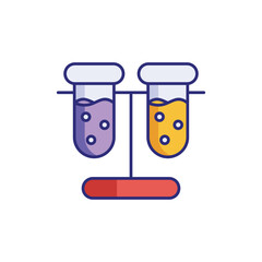 Test Tube vector icon