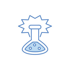 Chemical Reaction vector icon